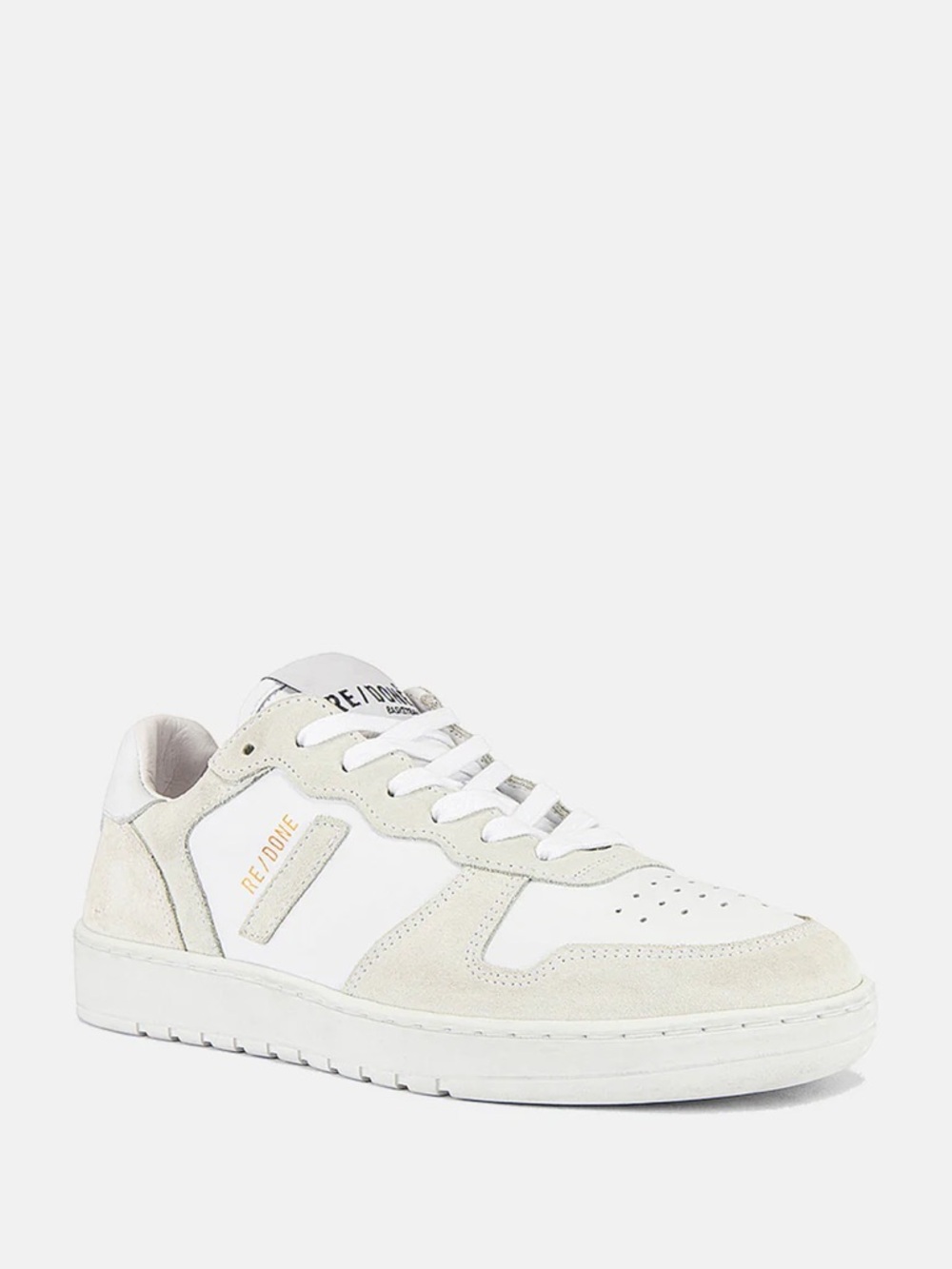 Re/Done 80s Basketball Leather Sneaker Athletic Colorblock Women’s 36